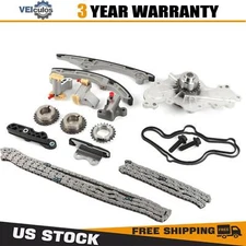 Timing Chain w/ Water Pump Kit for 2007-11 Ford Edge Taurus Lincoln MKS 3.5 3.7L