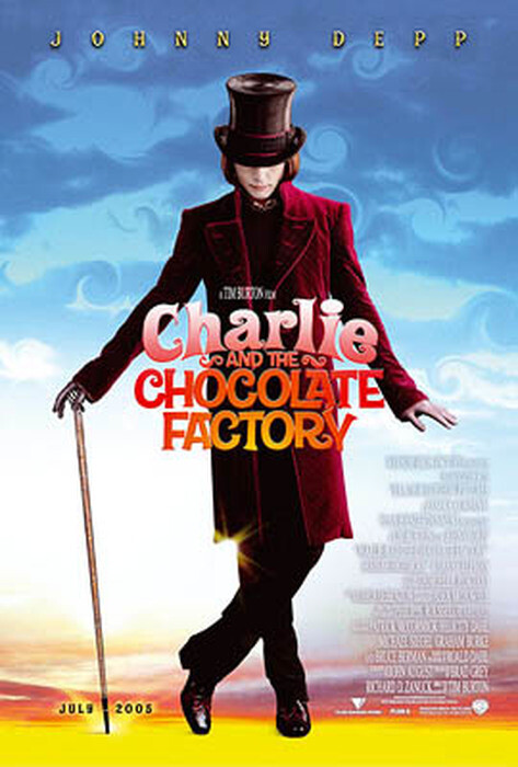Charlie And The Chocolate Factory (Single Sided) Advance) Original Movie Poster