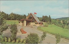 The Alexander Graham Bell Memorial Museum N.S. Canada Chrome Vintage Post Card