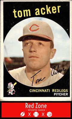 1959 Topps - #201a Tom Acker VG/EX.