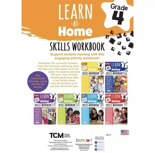 At-Home Workbook 4th Grade (Paperback) - NEW - Picture 5 of 10