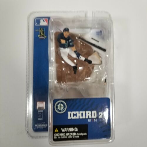 2005 McFarlane Ichiro Suzuki #2 MLB Sports Mini Figure 3-inch series 3 Mariners