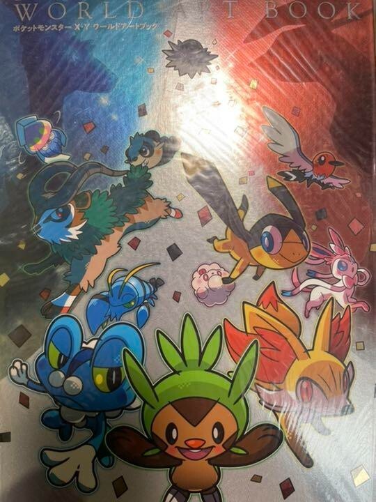 Pokémon XY Reservation Bonus WORLD ART BOOK Pokémon Center
