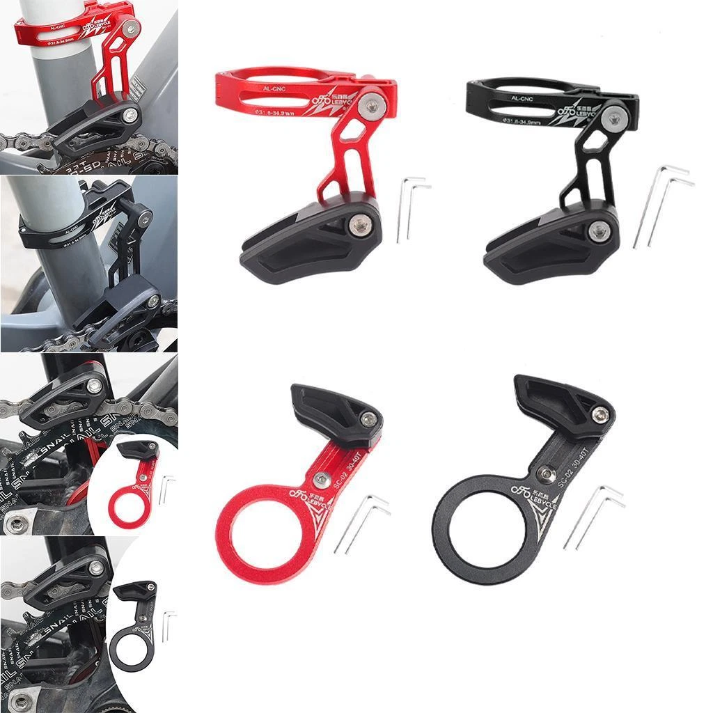 Chain Guide BB Mount Aluminium Alloy Mount Bike Chain Guard MTB