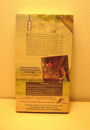 The Butter Cream Gang- Feature Films for Families (VHS 1991) W/ Parents Guide - Picture 2 of 3