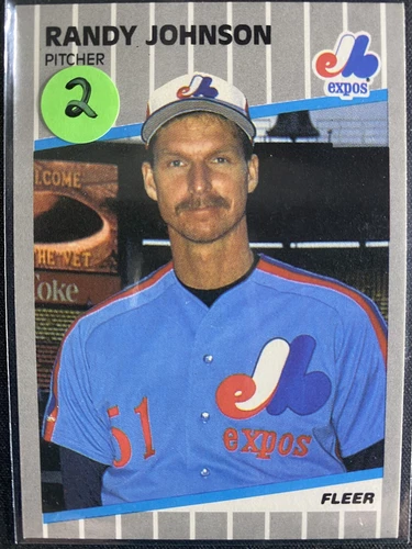 Johnson, Randy - 1989 Fleer - Rookie - INV2