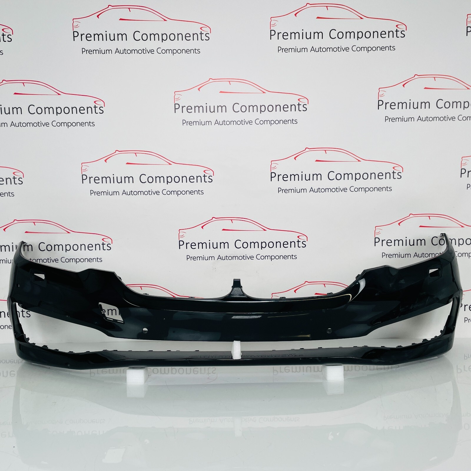 BMW 5 Series Front Bumper Skin Genuine Black G30 G31 Se 2017 - 2020 [AJ161]