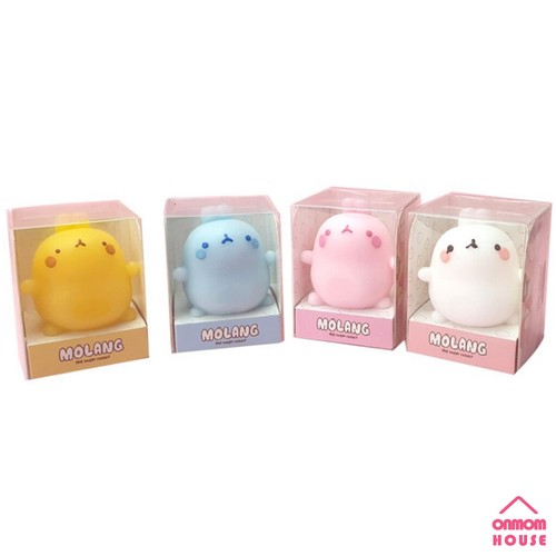 Molang Soft Mochi Figure 4 Set Korean Toy - Picture 4 of 4