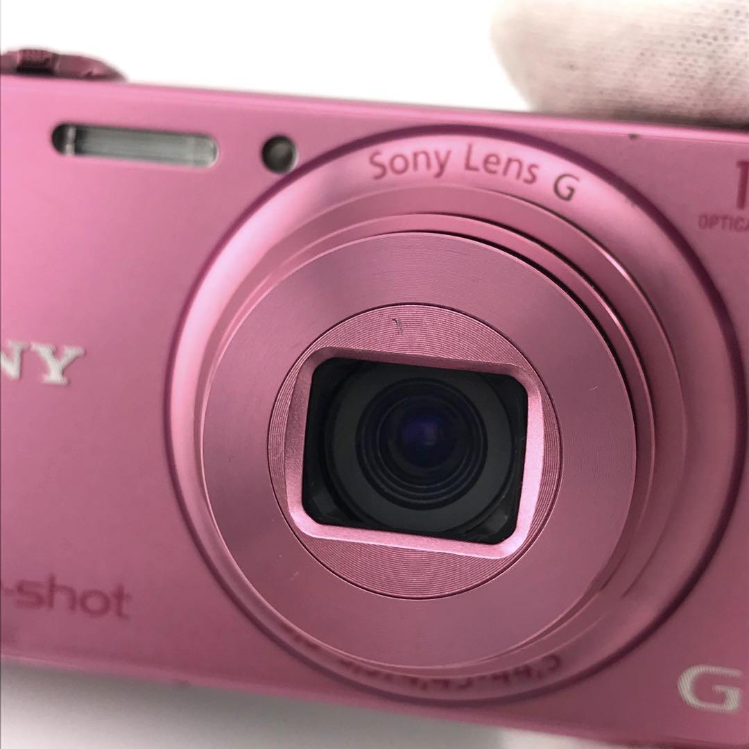 Sony Cyber-shot DSC-WX200 Pink Digital Camera 18.2MP Good Sony Cyber-shot DSC-WX200 Pink Digital Camera 18.2MP Good