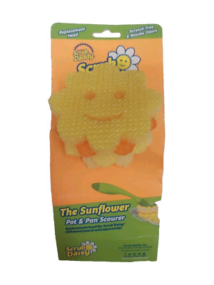 Scrub Daisy Scrub Daddy Dishwand System Replacement Head The Sunflower New Disc