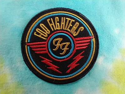 Foo Fighters Logo 3 Inch Iron On Patch