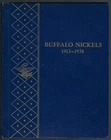 30 Buffalo Nickels in Whitman 9408 Bookshelf Album; 12 S/D Coins