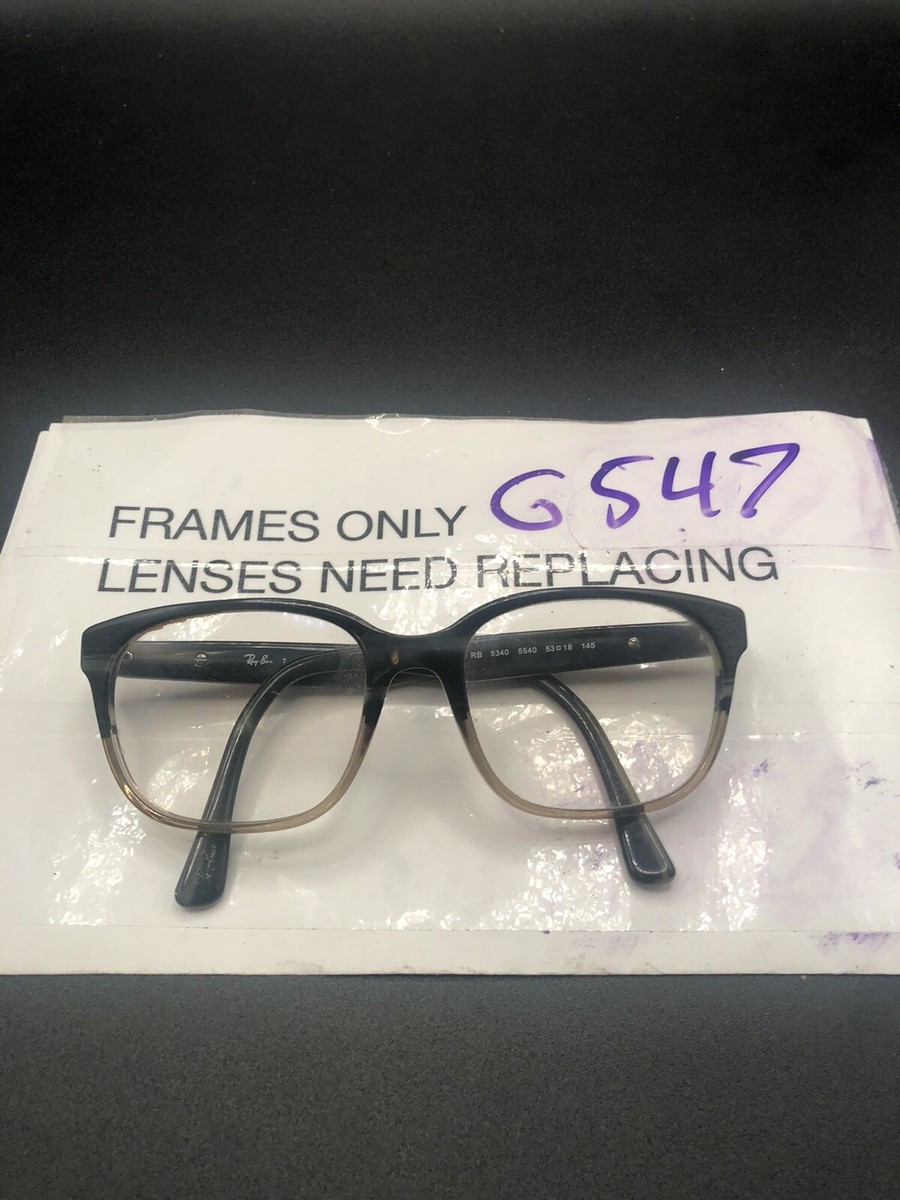 Ray Ban RB 5340 5540 Men Women Eyewear Optical Frame Black