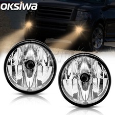 Pair Fog Lights For 2007-2014 Ford Expedition2008-2011 Ranger Front Bumper Lamp