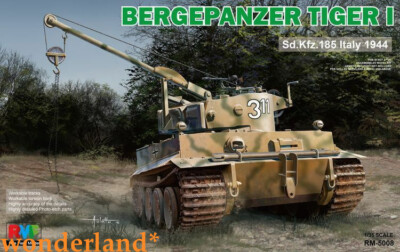 Ryefield-Model 1/35 5008 Sd.Kfz.185 Bergepanzer Tiger I 1944