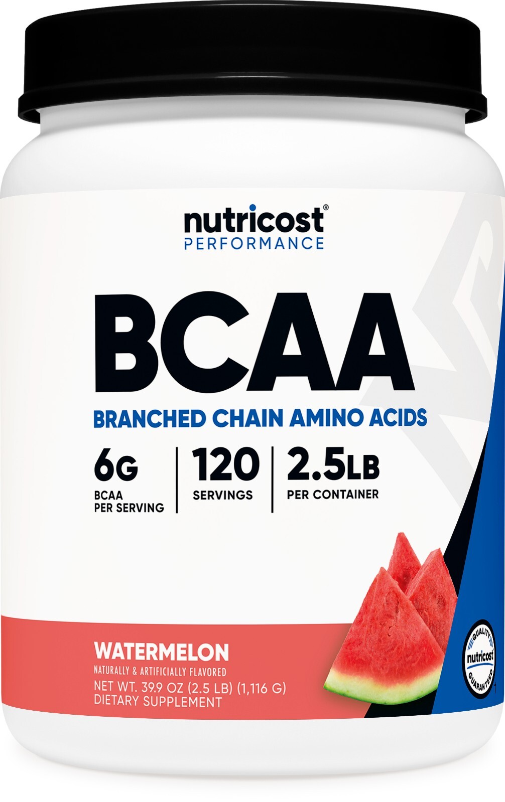 Nutricost BCAA Powder 2:1:1 — 120 порций (арбуз)