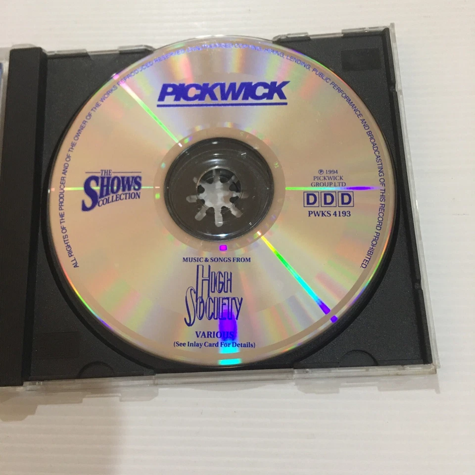 Music & Songs From High Society Musical CD Kenny Ball Carl Wayne Dennis Lotis - Image 4 of 4