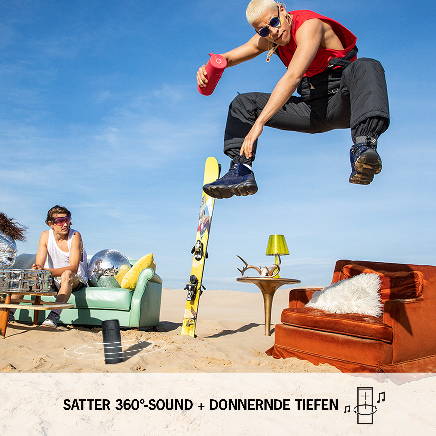 Thumbnail - Ultimate Ears Megaboom 3, Mobiler Kabelloser Bluetooth- Lautsprecher,
