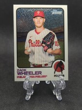 2022 Topps Heritage Chrome ZACK WHEELER Philadelphia Phillies #333 Chrome /999