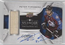 2017 Splendor Showpieces 2020-21 The Cup Update Blue /15 Peter Forsberg Auto 7ci