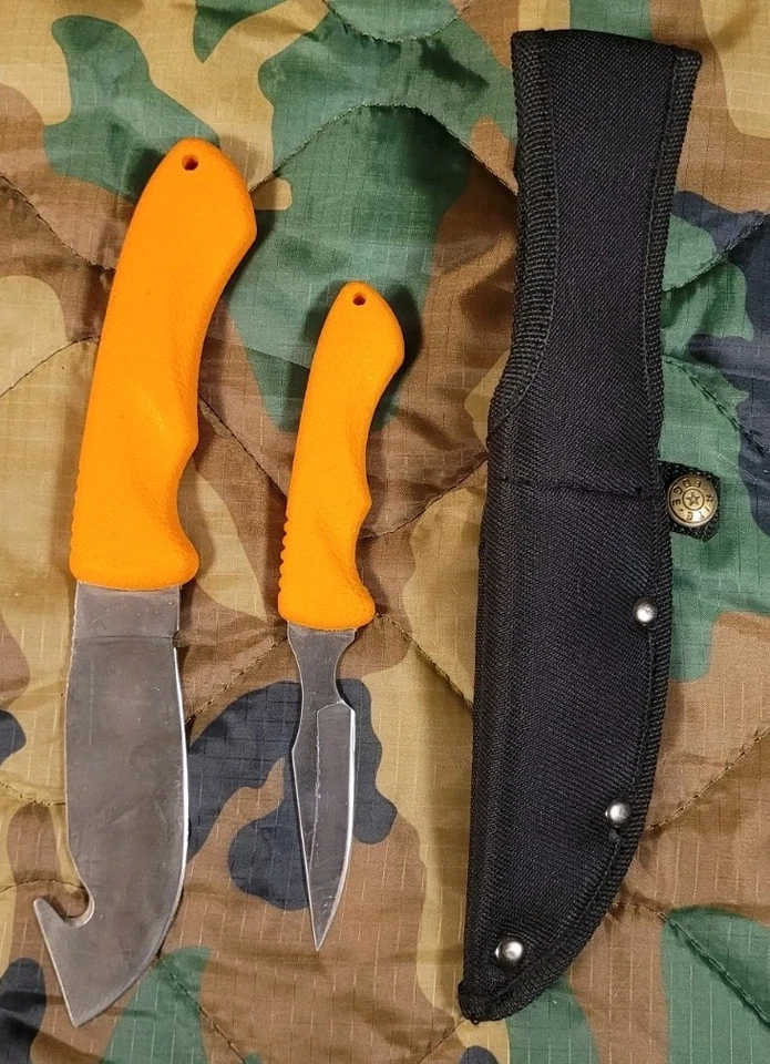 RITE EDGE Hunting Knife Combo Skinning And Gut Hook With Sheith - Image 2 of 4