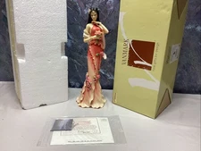 Enchanted Garden "A-mei "  Lady Fairy Figurine 12” Vanmark 2003 1st Ed #522/600