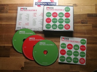 I Love Zyx Italo Disco Collection Vol. 03 Albert One / Roger Meno / Bedford 3X Cd M