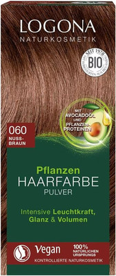 LOGONA Henna Pulver 060 Nussbraun