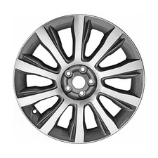 21x9.5 Machined Dark Charcoal Wheel fits 2013-2017 Land Rover Range Rover