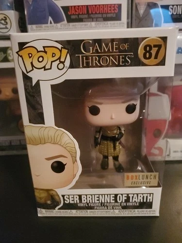 Funko Pop Ser Brienne of Tarth #87 Box Lunch Game of Thrones w/Free Shipping