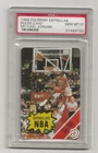 1988 Fournier Estrellas - Michael Jordan Rules Card PSA 10 GEM MINT