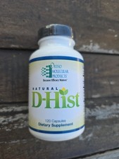 Ortho Molecular Products Natural D-Hist 120 Capsules Exp 7/2027 New Authentic...