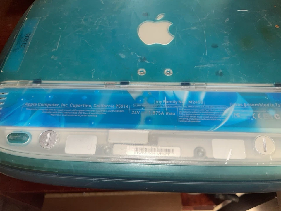 Apple Ibook G3 Clamshell Blueberry - Bild 2 von 4