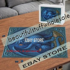 1000 piece jigsaw puzzle Dragon Mythical fantasy crest