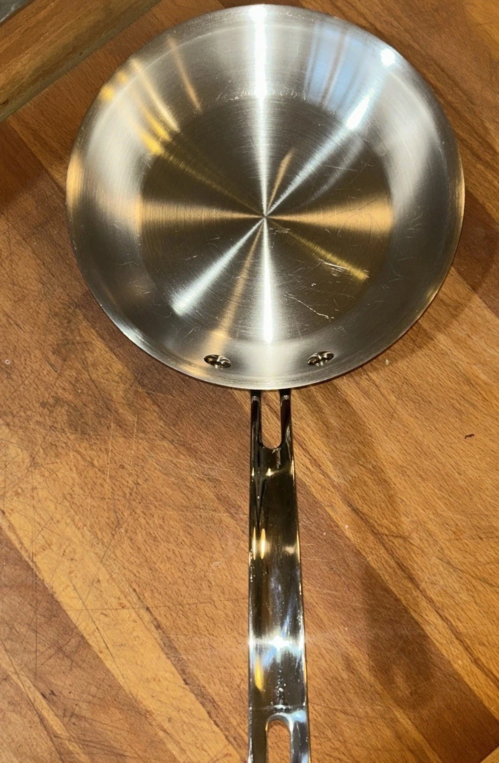 KIRKLAND Signature Professional Quality STAINLESS Steel 8.5” Skillet Copper Core