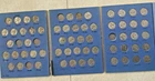 Lot of Jefferson Nickels -  1962-1995 folder: 59 coins  #850