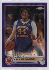 2022 Chrome McDonald's All American Purple Lava Refractor /299 Kyla Oldacre #31
