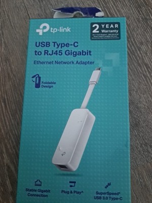 TP-Link UE300C USB C To Ethernet Adapter RJ45 To USB C [Thunderbolt 3/4