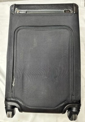 Tumi Carry-On Travel Suitcase Nylon Leather Trim Black 22 