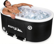 123 Gal Large Oval Ice Bath Tub for Athletes -