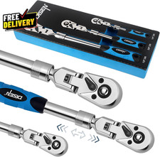 3 Piece Flex Head Ratchet Wrench Set Extendable 14 38 12 Drive 72 Tooth 3 Piece Flex Head Ratchet Wrench Set Extendable 14 38 12 Drive 72 Tooth