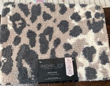 New Rachel Zoe Bath Rug Mat 17 x 24  Ivory Ta...
