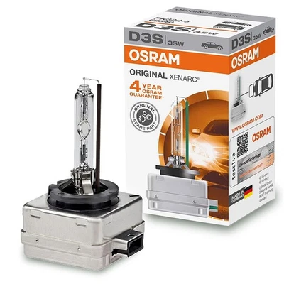 OSRAM D3S XENARC ORIGINAL XENON BRENNER ABBLENDLICHT FERNLICHT SCHEINWERFER 35W - Bild 1 von 3