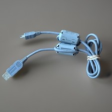 Sony OEM USB Data Cable Grey USB-A to Mini-USB 5-Pin w/ Ferrite Genuine