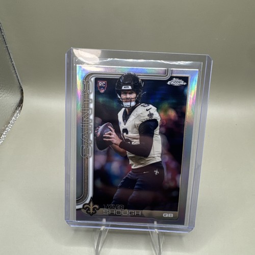 2025 Topps Chrome - Rookies Tyler Shough #398 Refractor (RC)