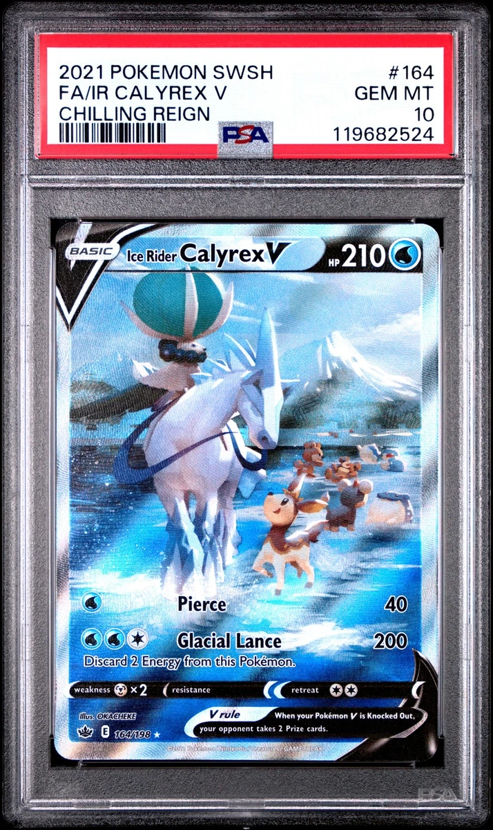 Ice Rider Calyrex V Pokémon TCG Cards for sale | eBay