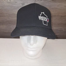Matco Tools Hat Ball Cap Flex Fit Mesh Back Adult S/M Black Embroidered
