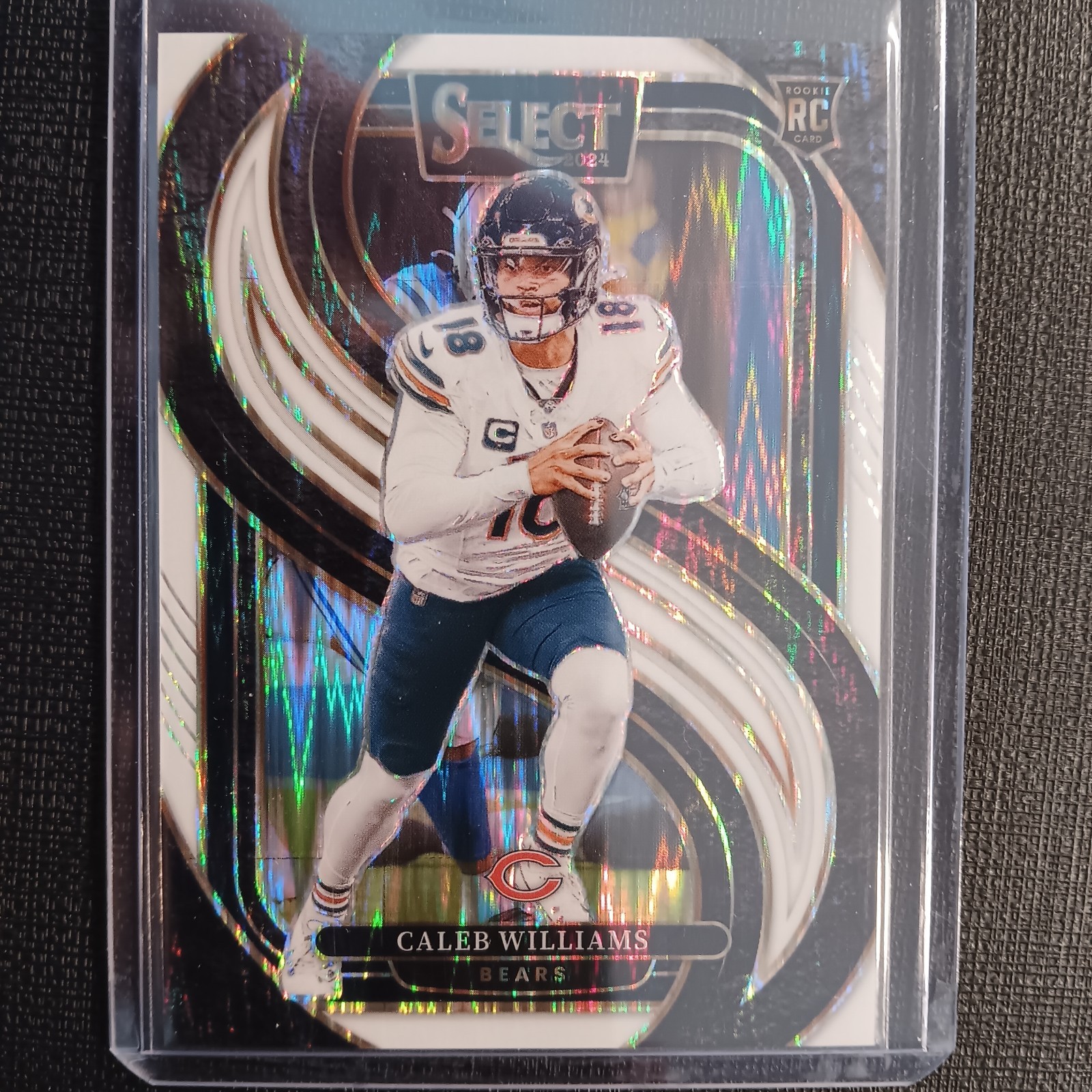 2024 Select Premier Caleb Williams White Shock 29/199 RC Rookie CHICAGO BEARS