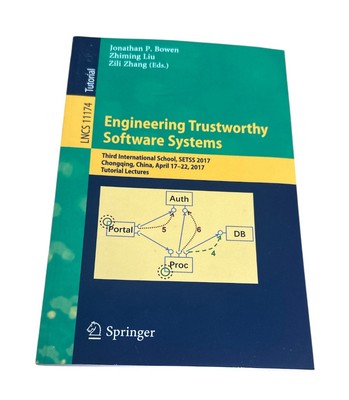Springer - Engineering Trustworthy Software Systems - Paperback Book