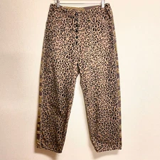 Men's Wear KAPITAL KAPITAL Capital Reversible Pants Leopard Print Tiger Camo SIZ